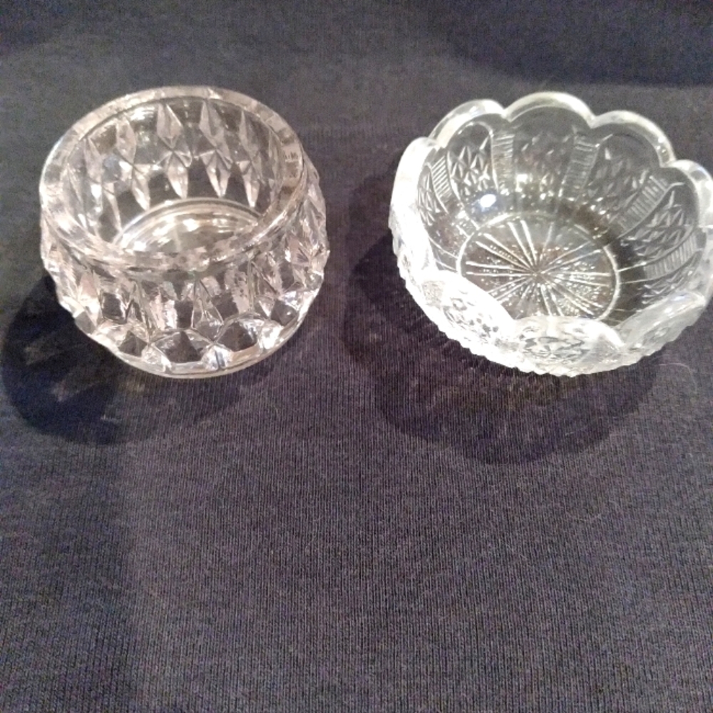 Sunk Honeycomb and unknown salt cellars